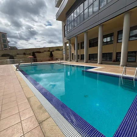 Desconectaengalicia Pinamar Con Piscina Y Parking, 50m Playa Silgar Appartement